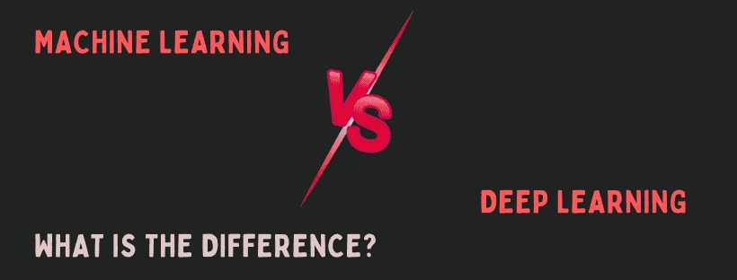 Machine learning vs deep learning